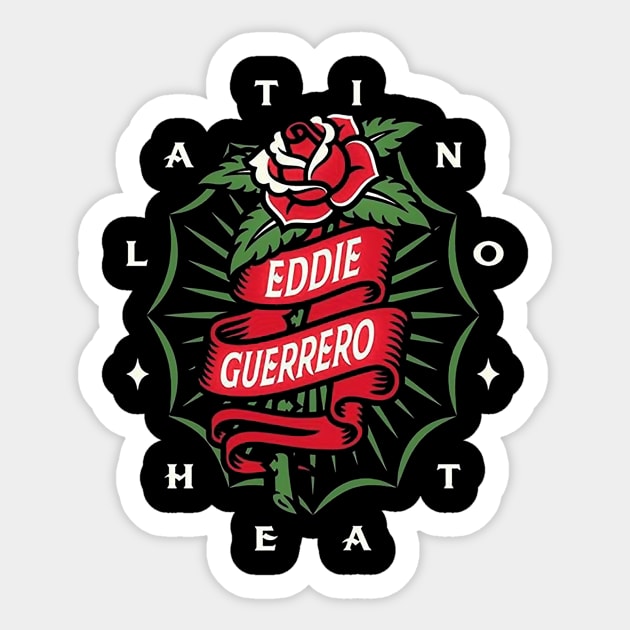 Eddie Guerrero  Dynamic Performer Sticker by New Hope Co.